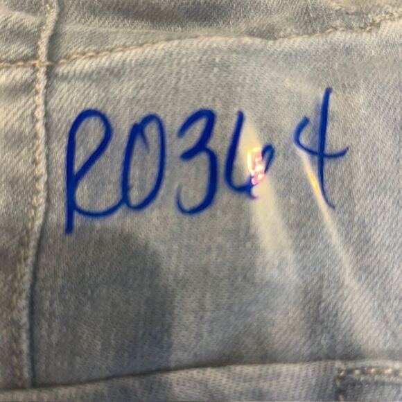 Paige Pleated Mayslie Double Button Jogger Elastic Ankles Zip Closure Size 27 - Picture 15 of 15